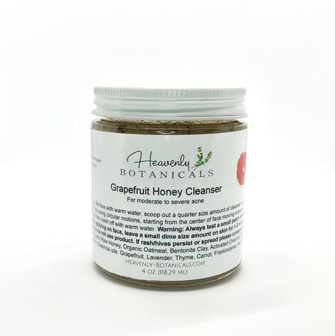 Organic Honey Scrubs + Face Cleansers